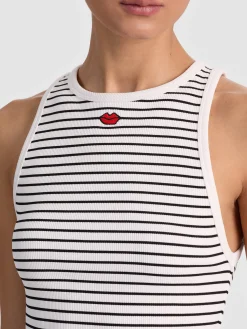 ALLEN EMBROIDERED TANK TOP