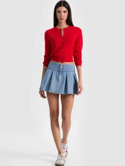 AMY DENIM MINI SKIRT