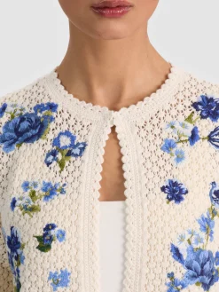 ANDERSON CROCHET CARDIGAN