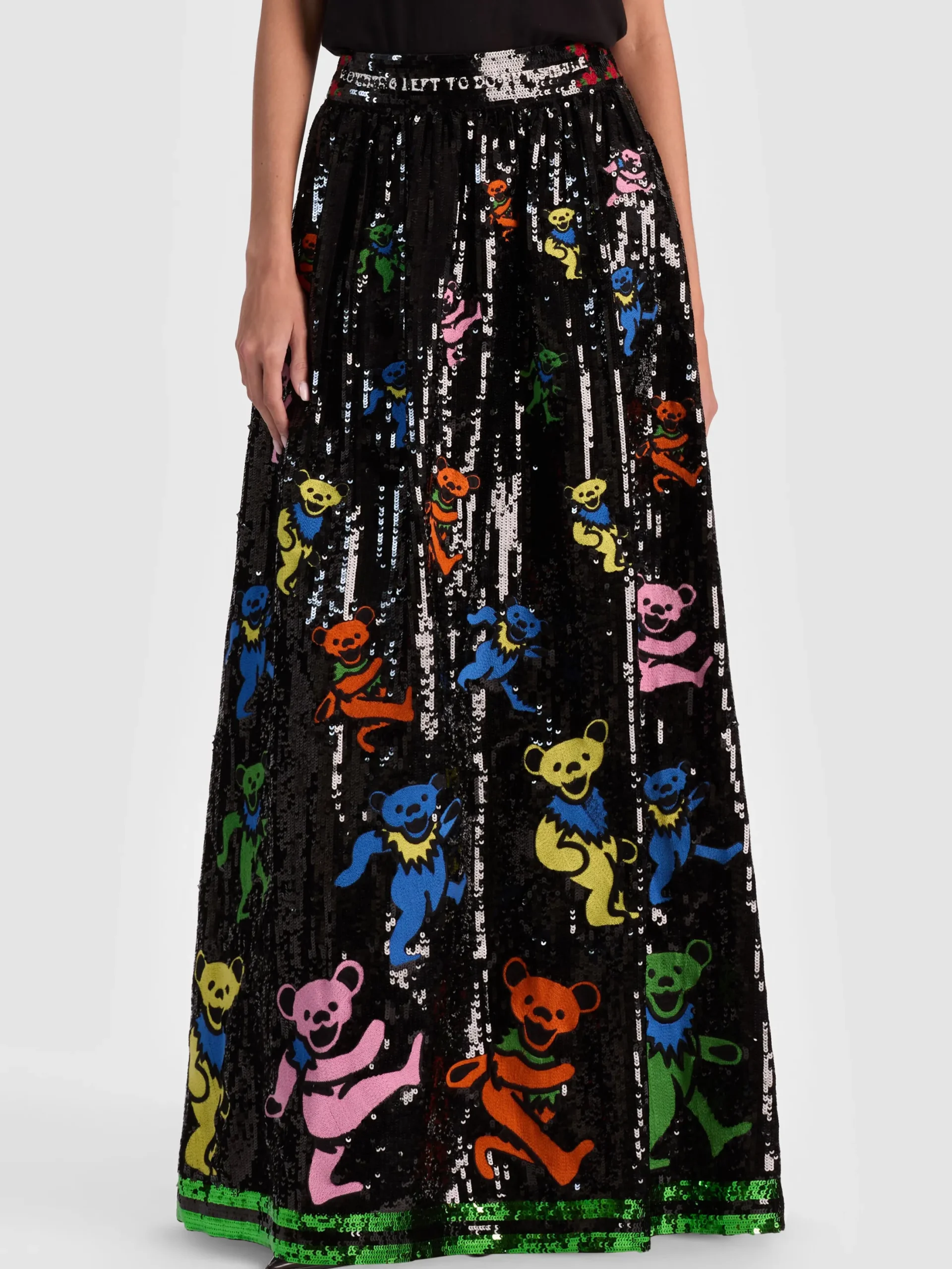 A+O X GRATEFUL DEAD TINA BALLGOWN SKIRT