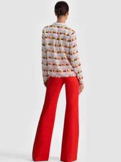 A+O X GRETCHEN ROEHRS WILLA SILK BLOUSE