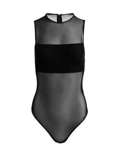 BANDEAU SLEEVELESS BODYSUIT