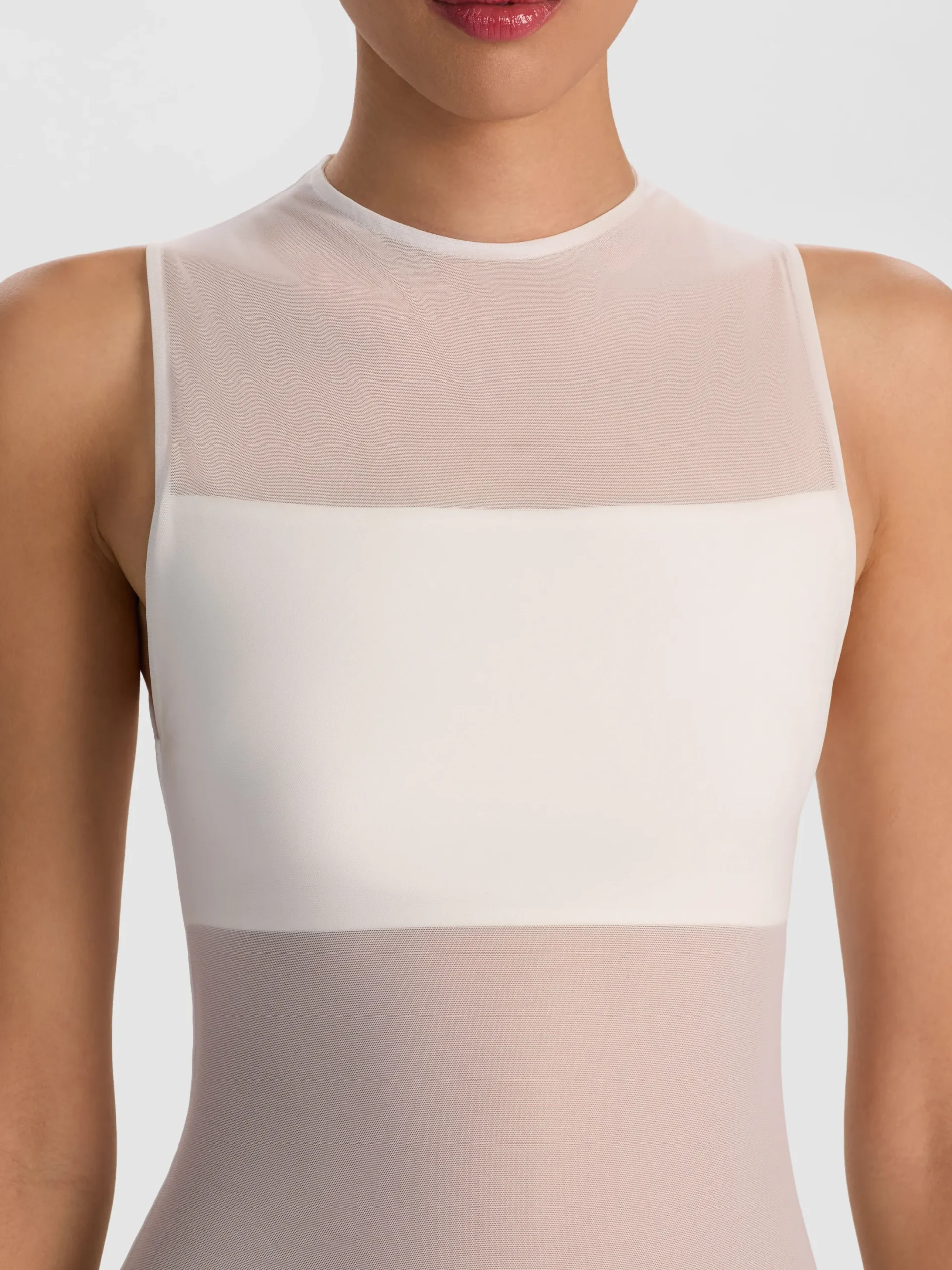 BANDEAU SLEEVELESS BODYSUIT