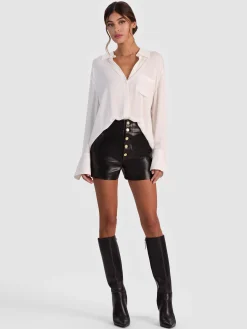 BAYLOR VEGAN CORSET SHORT