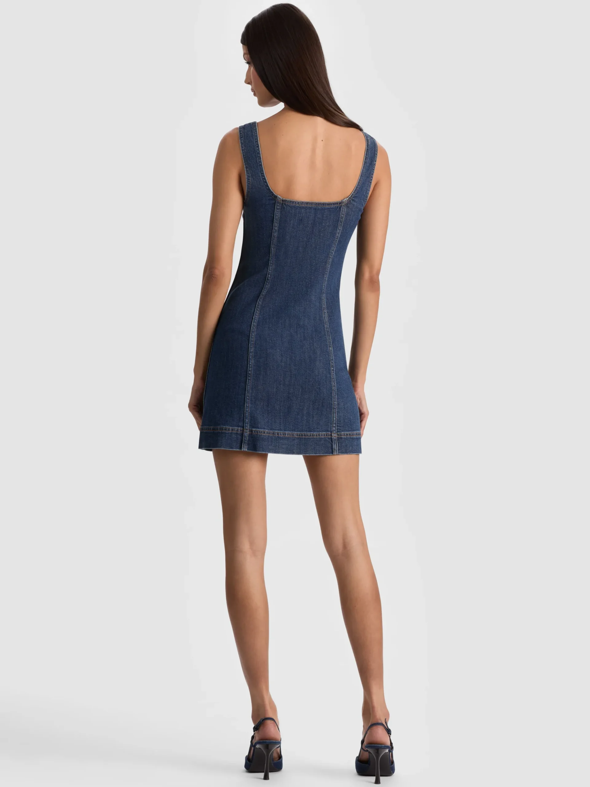 BEA DENIM MINI DRESS