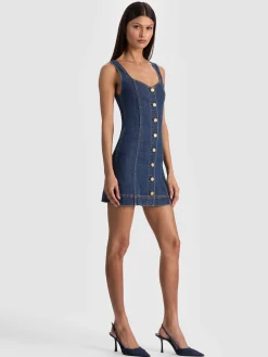 BEA DENIM MINI DRESS