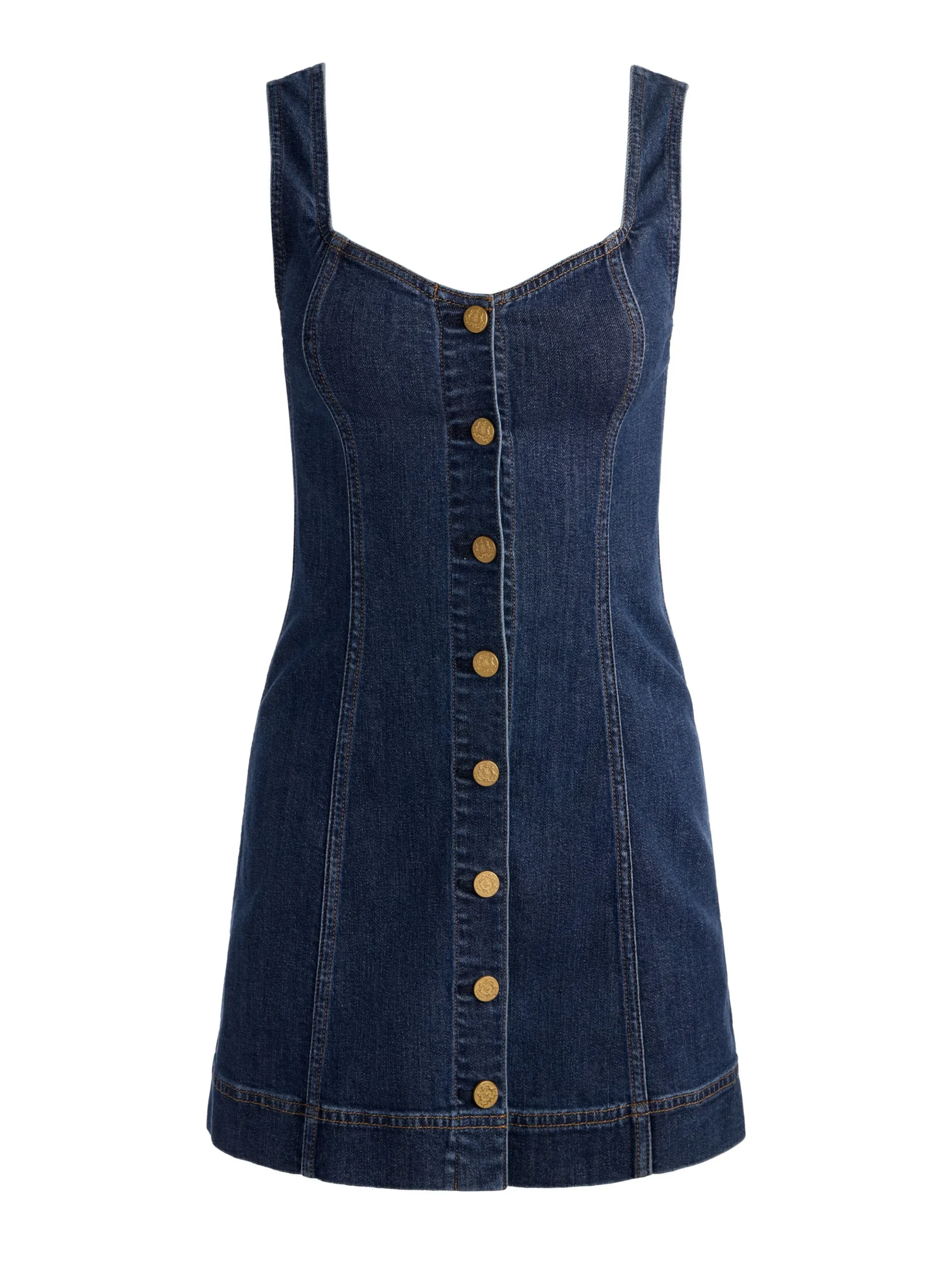 BEA DENIM MINI DRESS