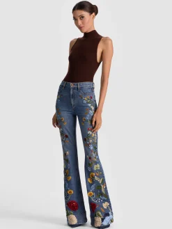 BEAUTIFUL EMBROIDERED JEAN