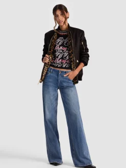 BECKY REVERSIBLE FAUX FUR BOMBER JACKET