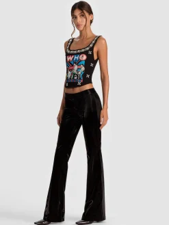 BELLA VEGAN BOOTCUT PANT