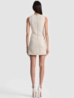CADE EMBELLISHED TWEED MINI DRESS