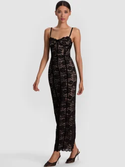 CARISSA LACE MAXI DRESS