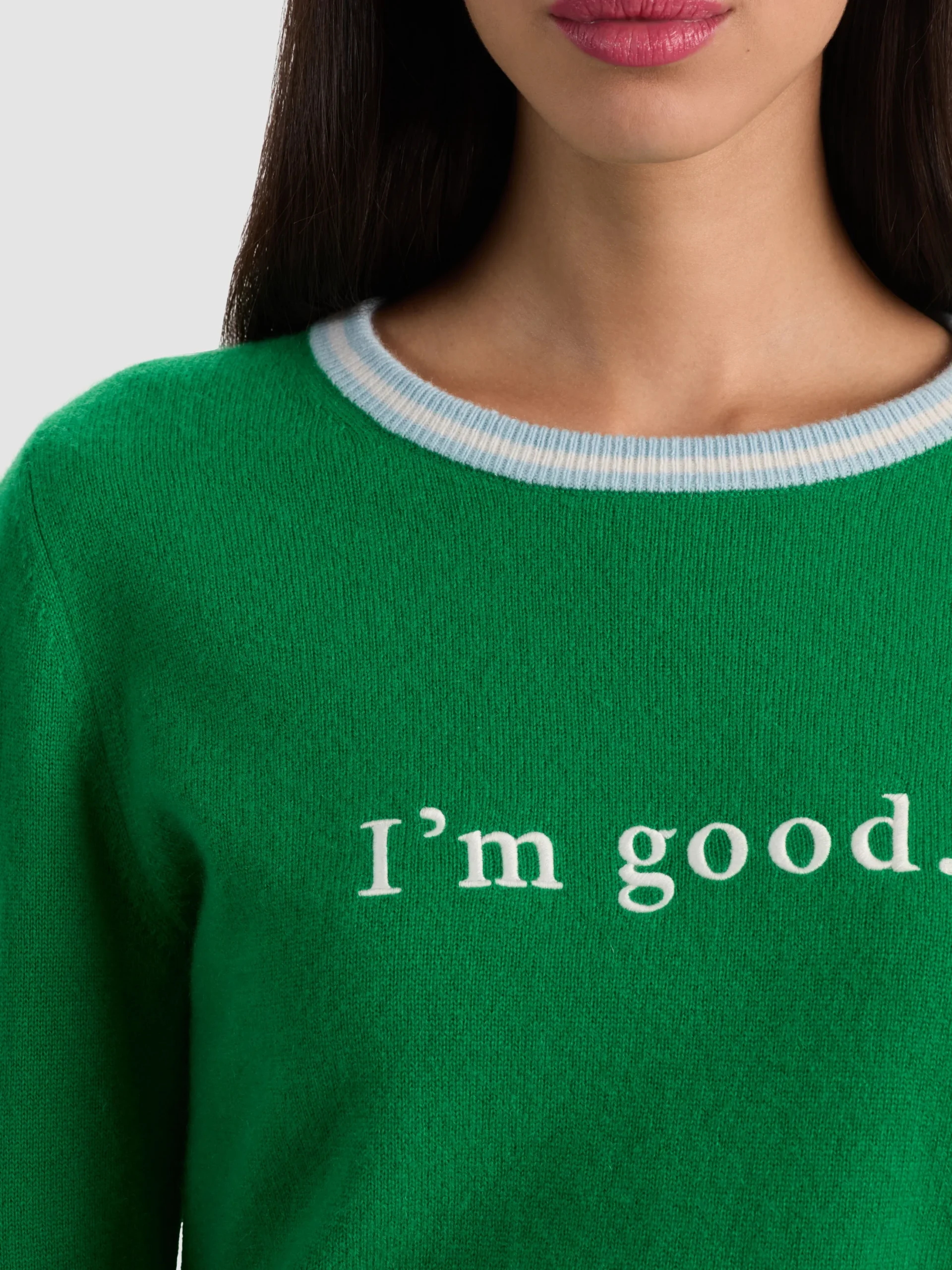 CAROLANN CASHMERE SHRUNKEN PULLOVER