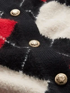 CAROLEE ARGYLE CARDIGAN