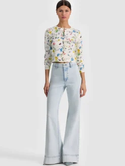 CARSON PRINTED CARDIGAN