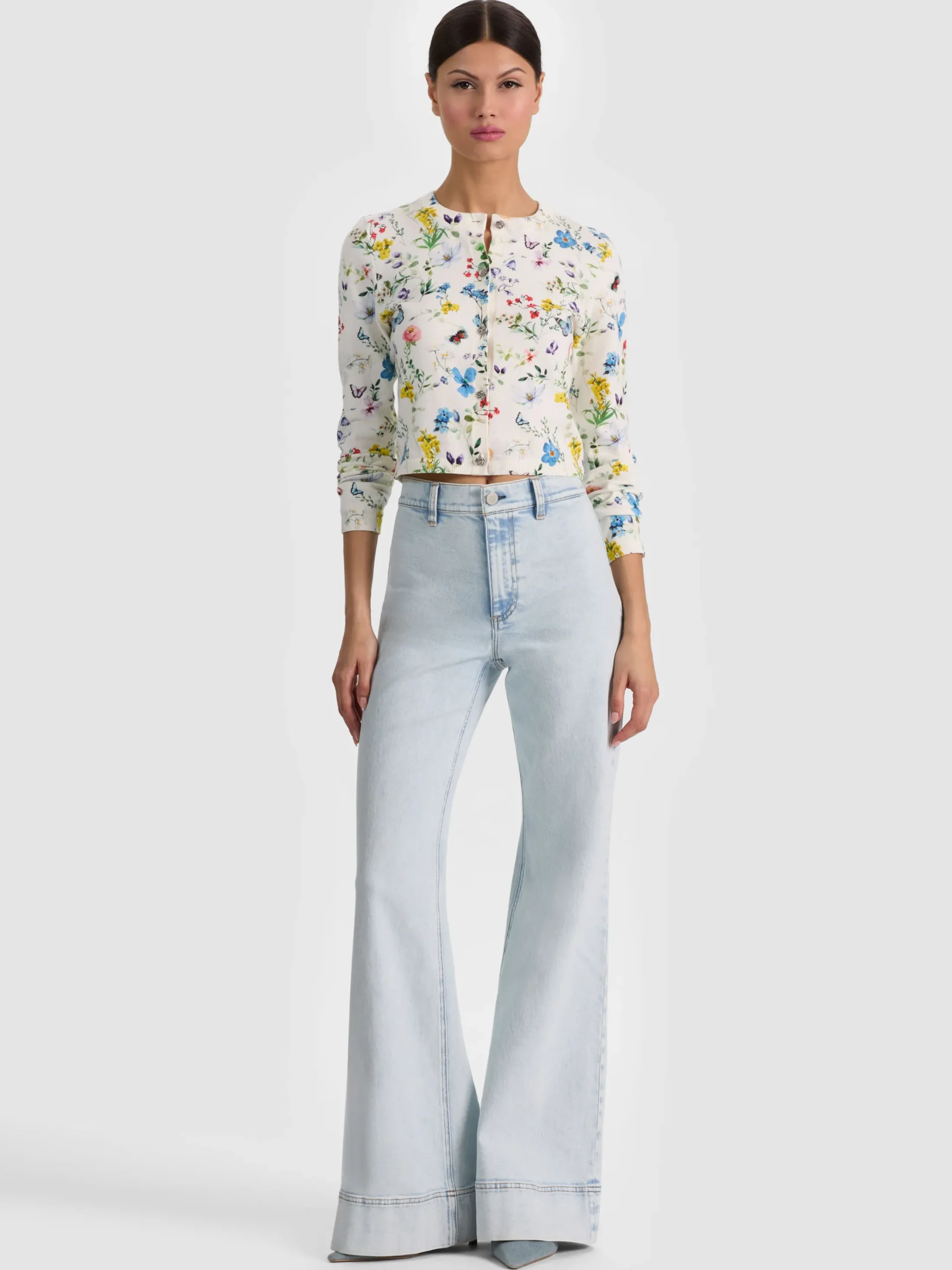 CARSON PRINTED CARDIGAN