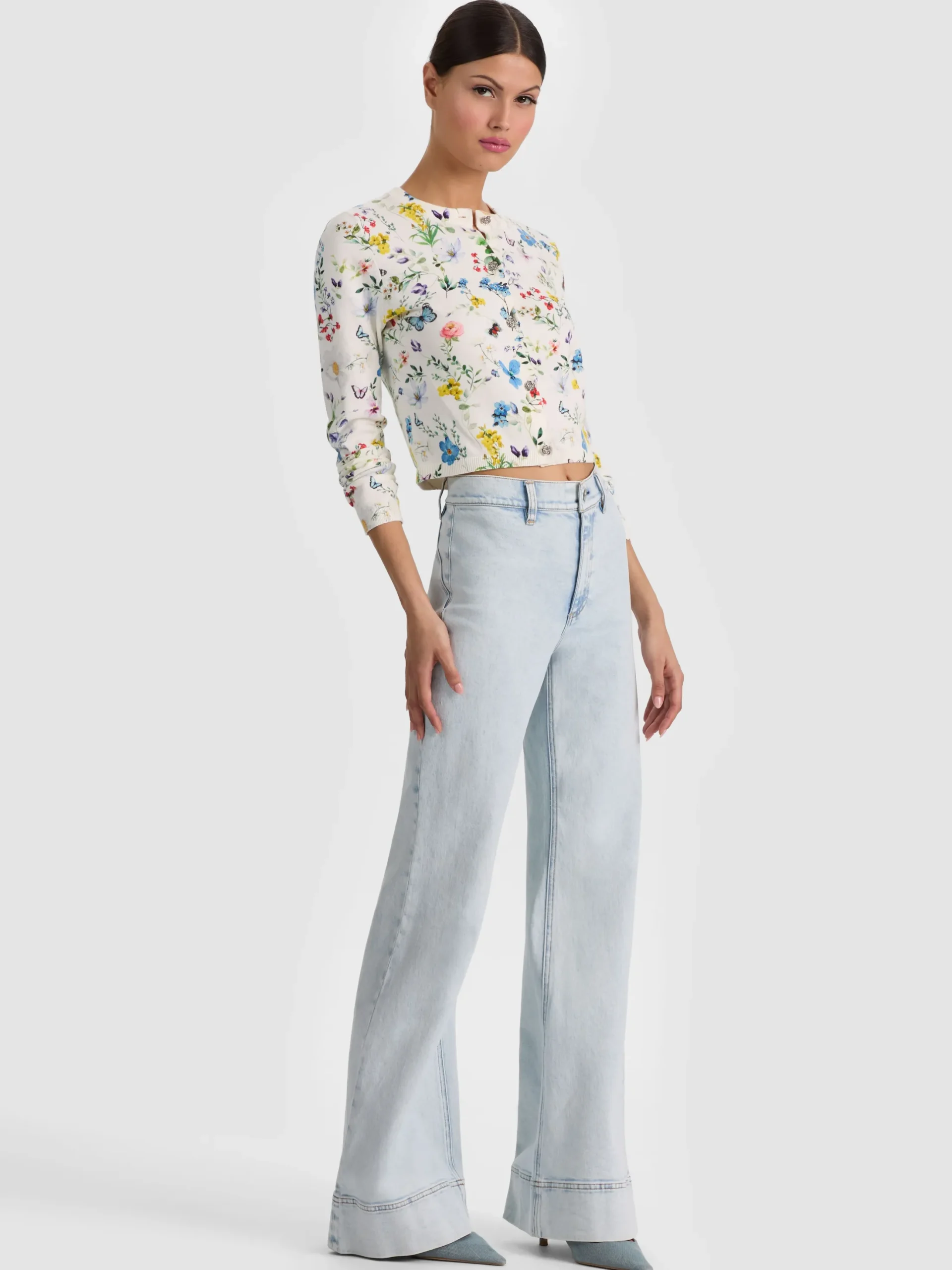 CARSON PRINTED CARDIGAN