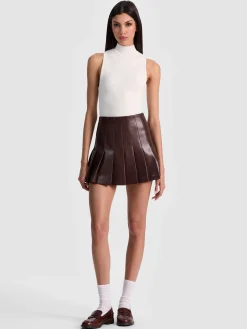 CARTER VEGAN MINI SKIRT