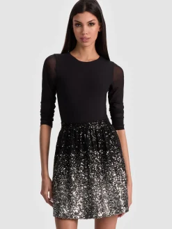 CHARA EMBELLISHED MINI DRESS