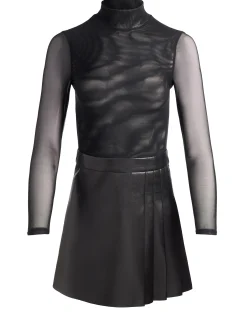 CHARA VEGAN MINI DRESS