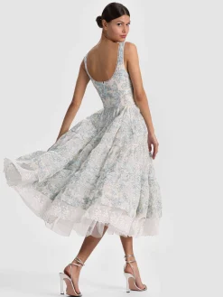 CHARLOTTE LACE MIDI DRESS