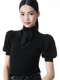 CHASE PUFF SLEEVE SWEATER