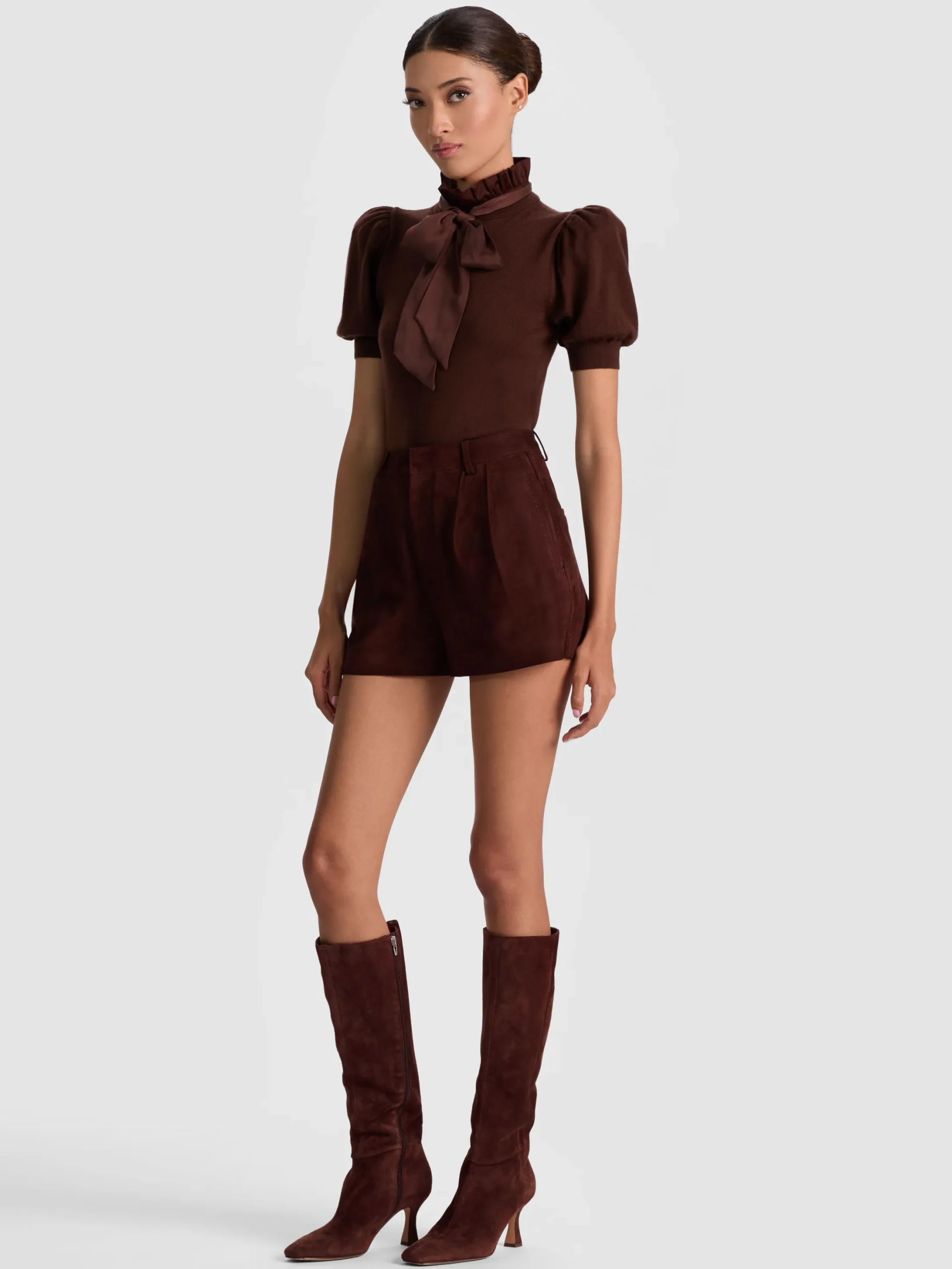 CHASE PUFF SLEEVE SWEATER