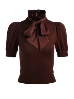 CHASE PUFF SLEEVE SWEATER