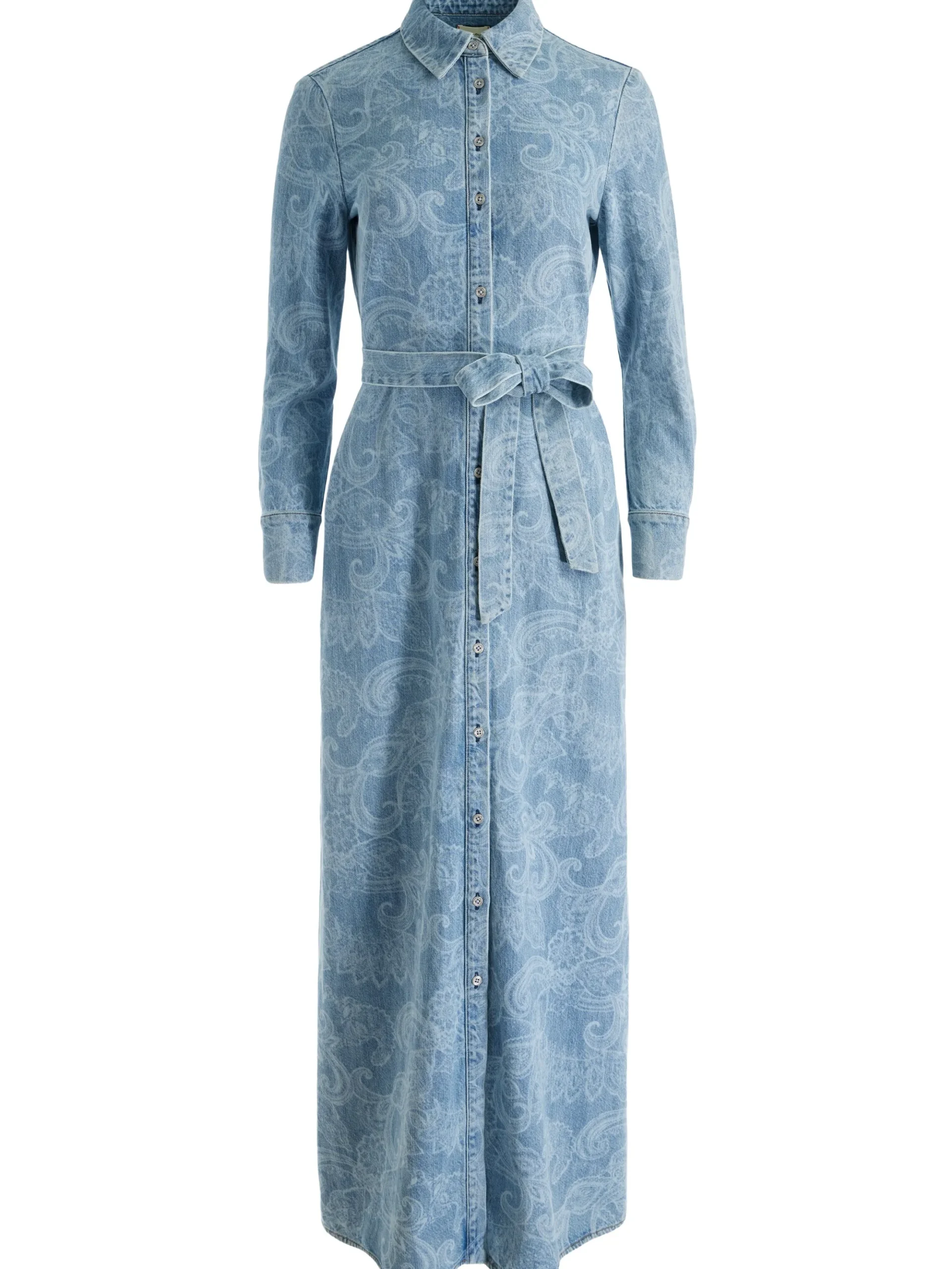 CHASSIDY DENIM SHIRT DRESS