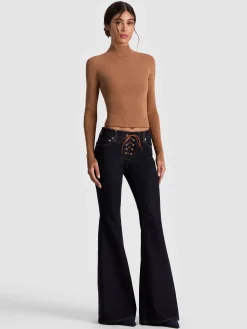 DELILAH LACE UP JEAN