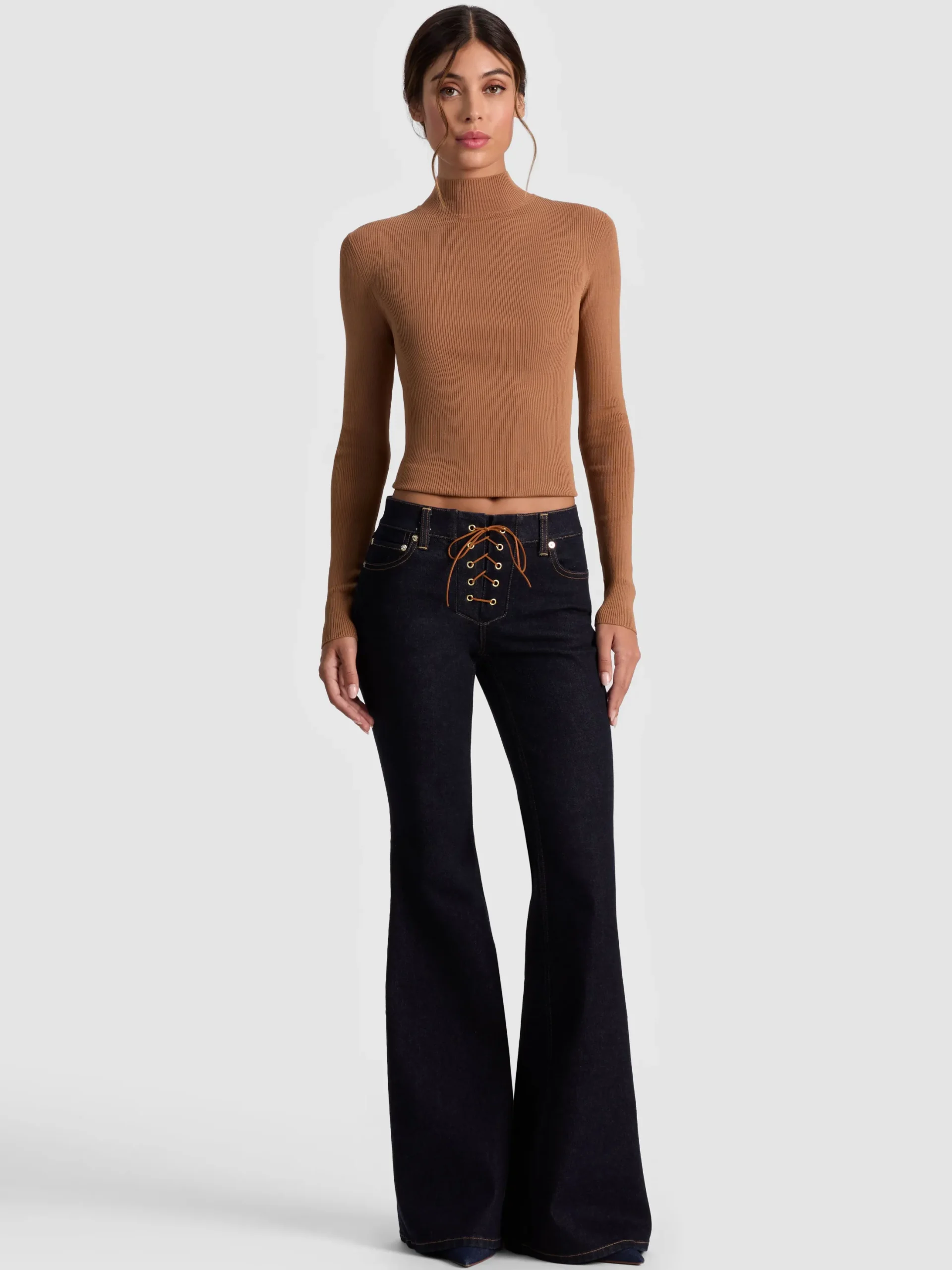 DELILAH LACE UP JEAN