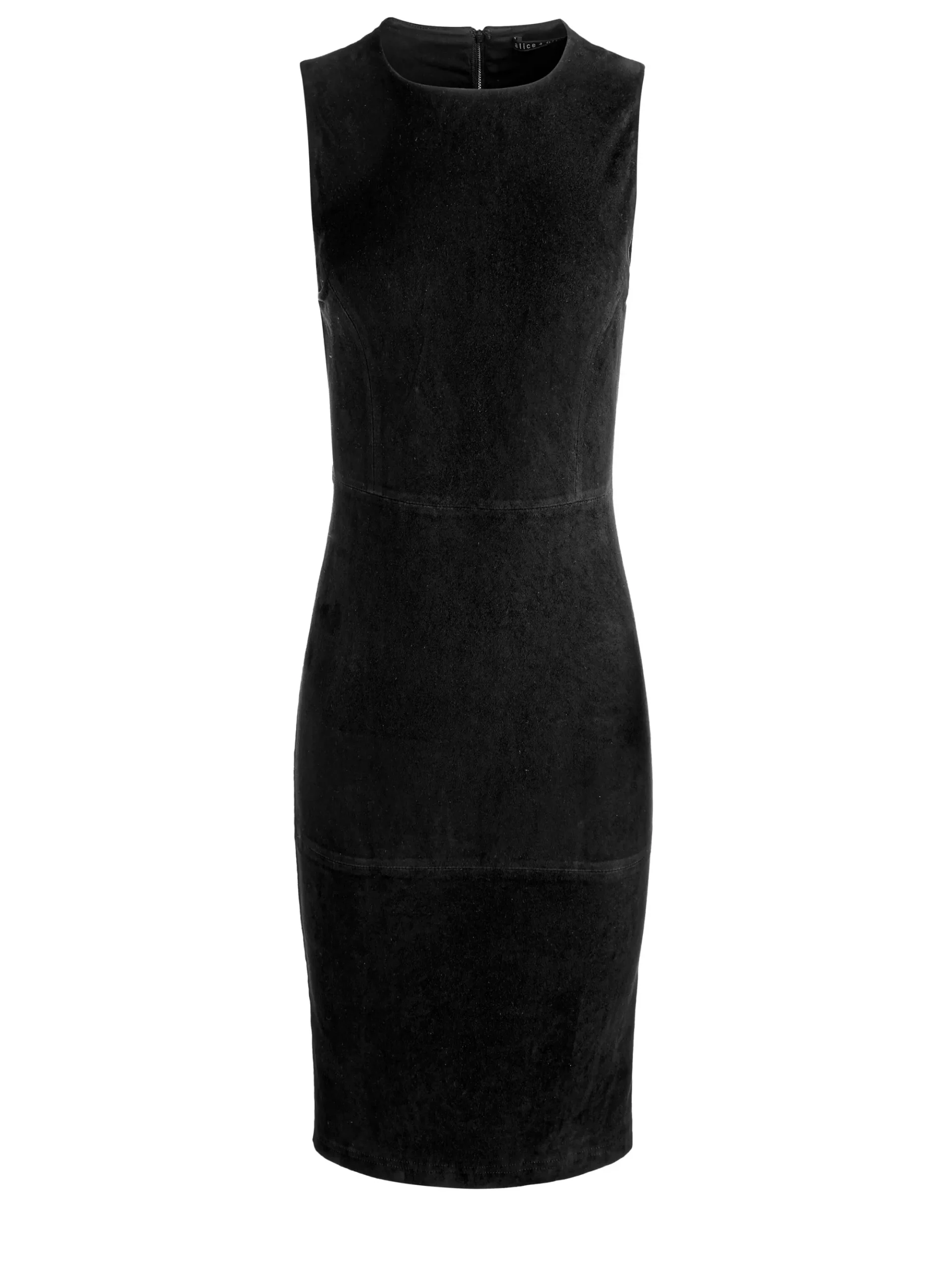 DELORA SUEDE MIDI DRESS