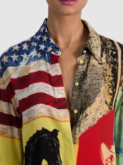 DIMITRA OVERSIZED BUTTON DOWN