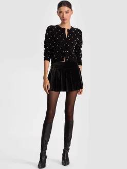 DOLLIE EMBELLISHED CASHMERE CARDIGAN