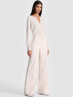 DOLLIE FAUX FUR CUFF CARDIGAN