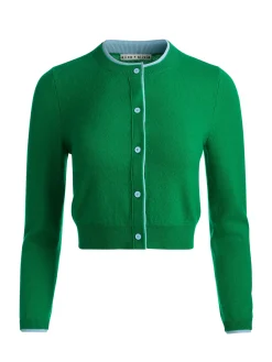 DOLLIE TWO TONE CASHMERE CARDIGAN