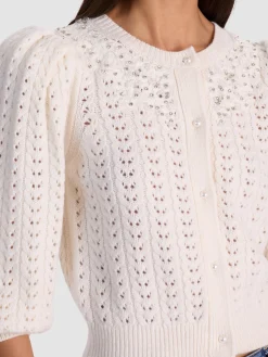 DORIS EMBELLISHED CARDIGAN