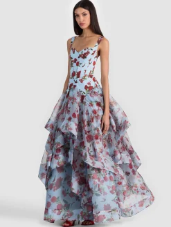 DOROTHEA PRINTED BALLGOWN