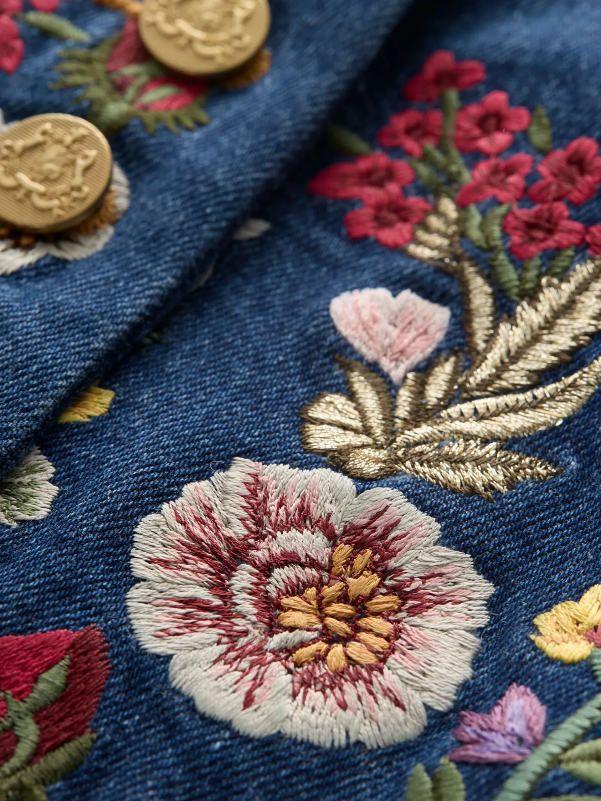 EMERSON DENIM MILITARY JACKET