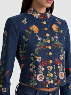 EMERSON DENIM MILITARY JACKET