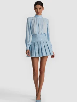 EMILIE TWEED MINI SKIRT