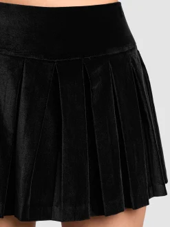 EMILIE VELVET MINI SKORT