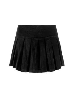 EMILIE VELVET MINI SKORT