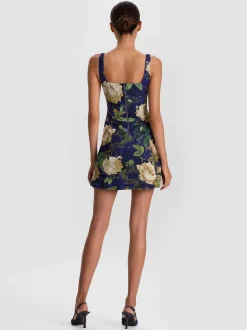 EVE EMBELLISHED MINI DRESS