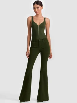 EVE ZIP FRONT BODYSUIT