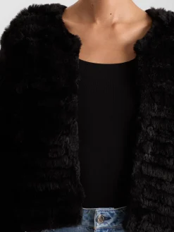 FAWN FAUX FUR JACKET