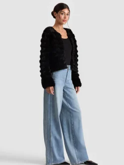 FAWN FAUX FUR JACKET