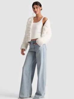 FAWN FAUX FUR JACKET