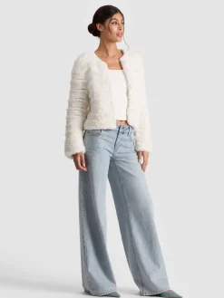 FAWN FAUX FUR JACKET