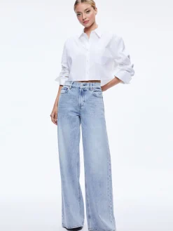 FINELY CROPPED BUTTON DOWN